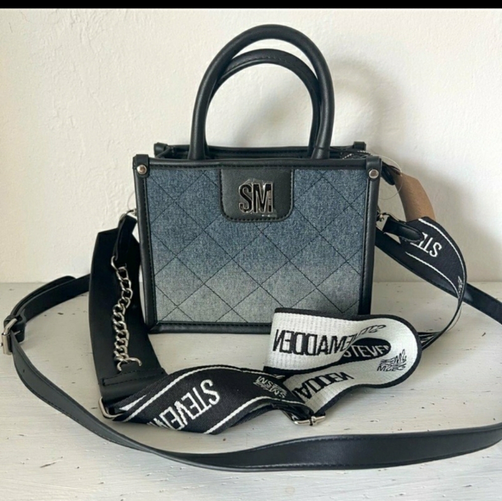 Steve madden denim tote